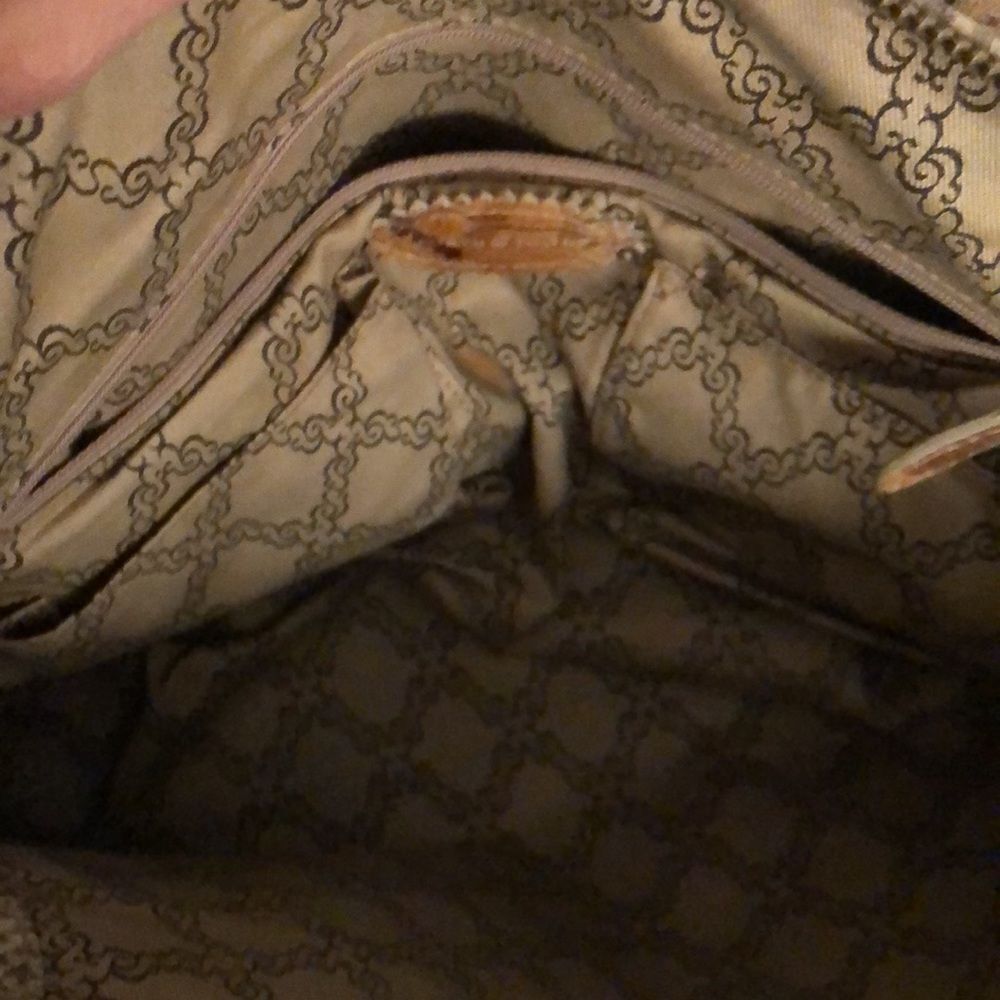 Forth And Towne 100% Leather Python Embossed Bag - image 4